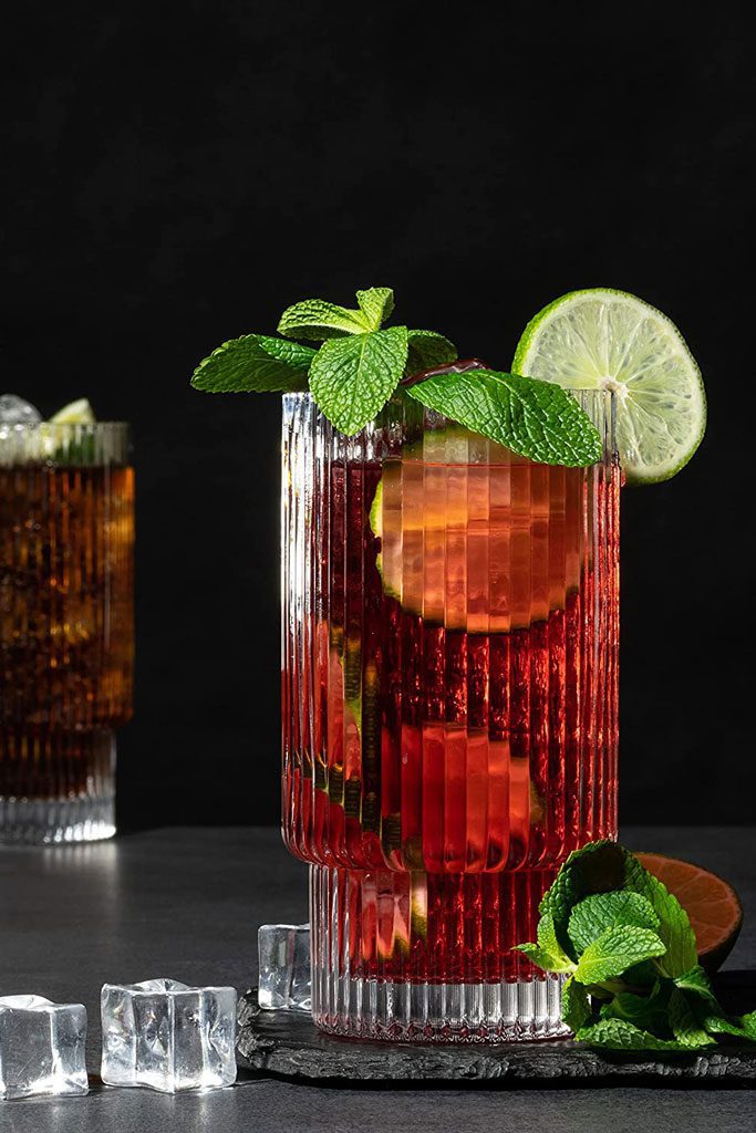 Vintage Drinking Glasses CUISINE [vintage]